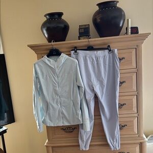 lululemon athletica Light Gray Jumpsuit